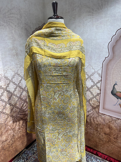 Cotton Suit with Dupatta
