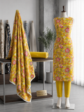 Cotton Print Unstitched Suit