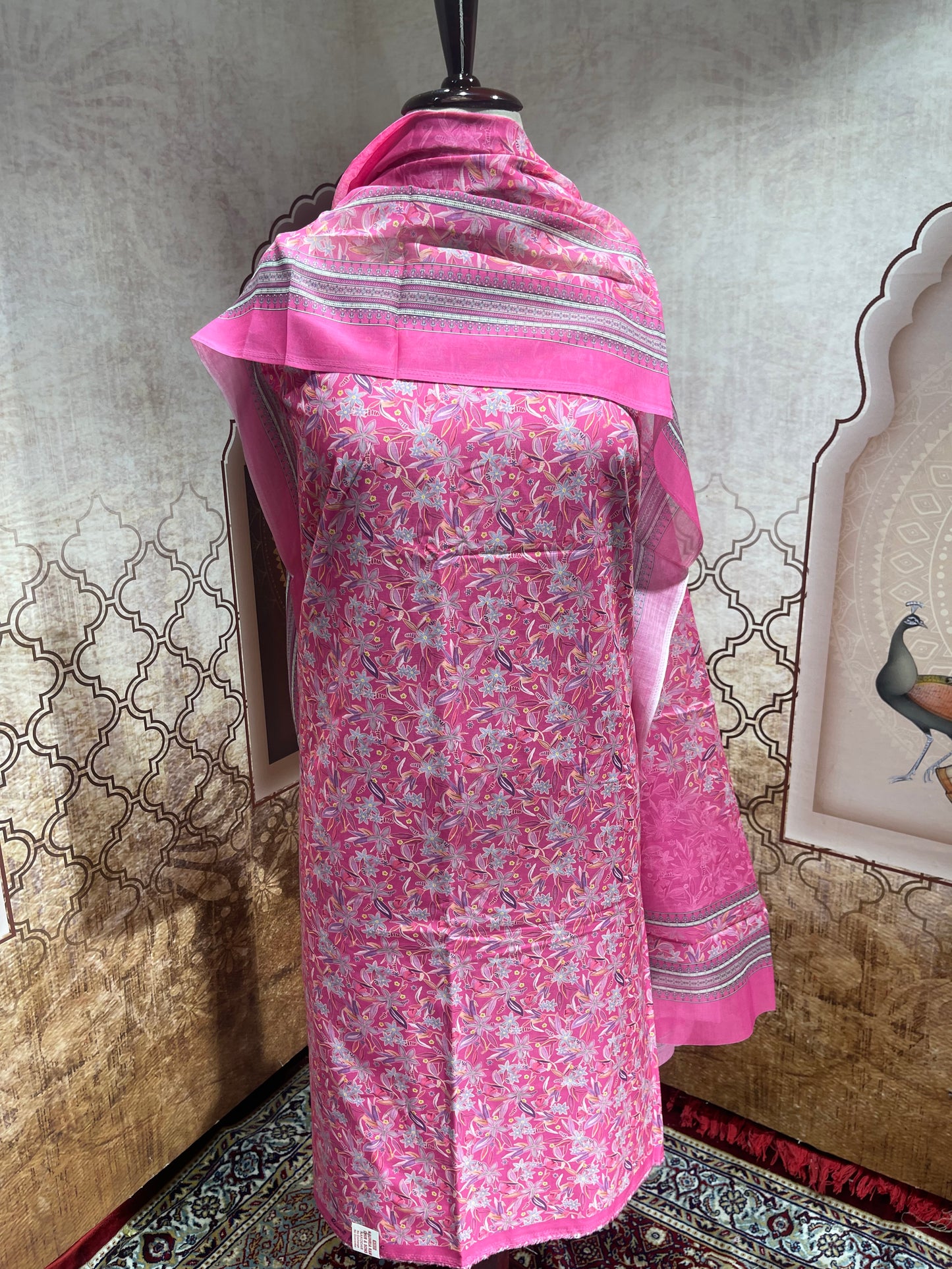 Cotton Suit with Dupatta