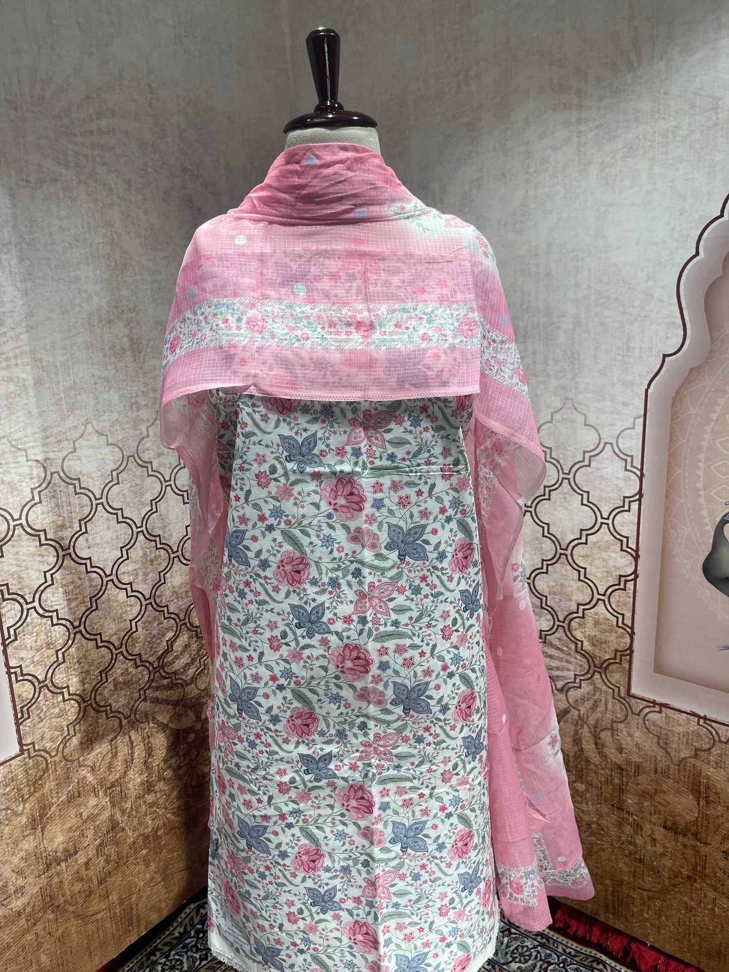Cotton Suit with Dupatta