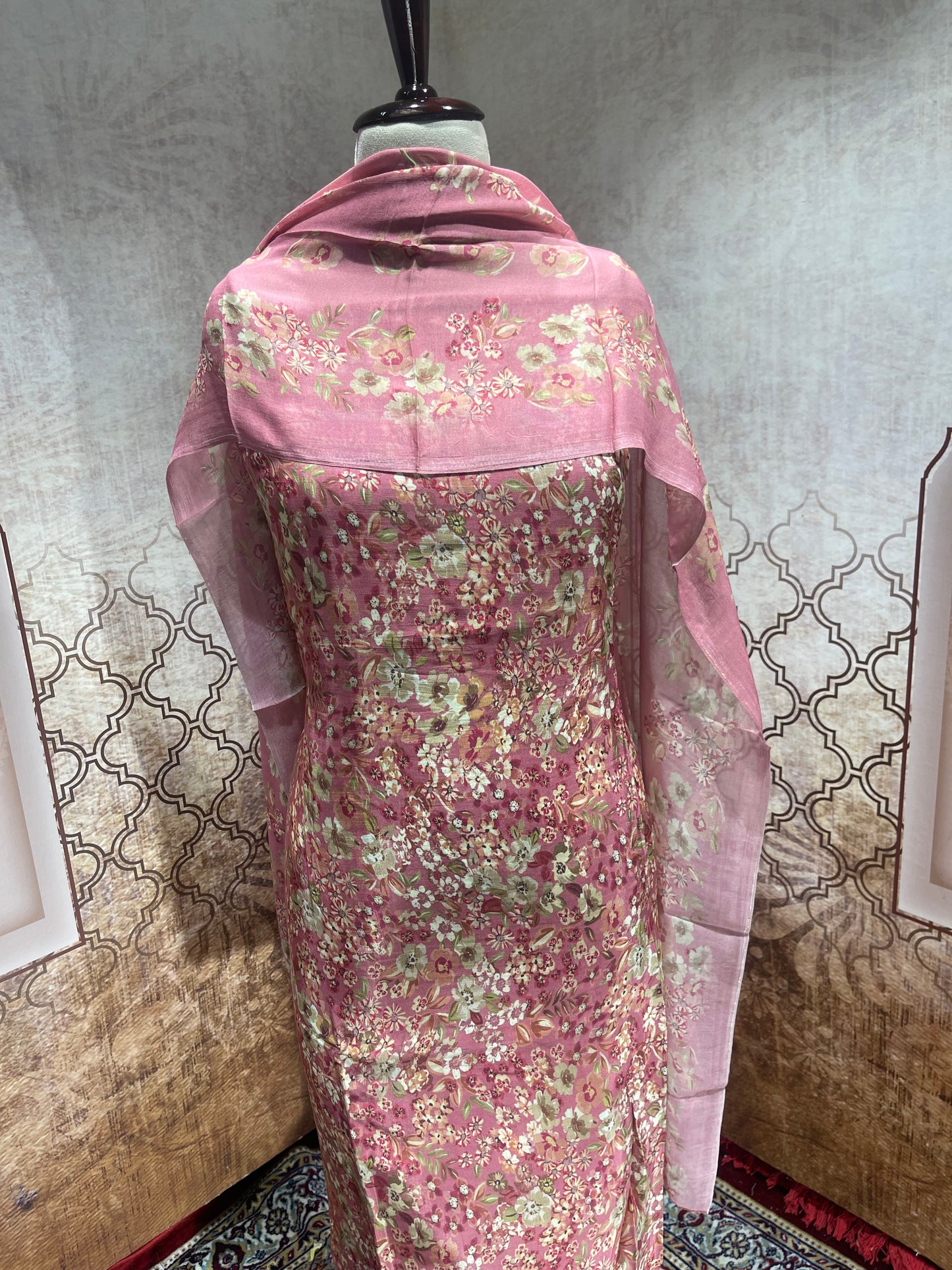 Cotton Suit with Dupatta
