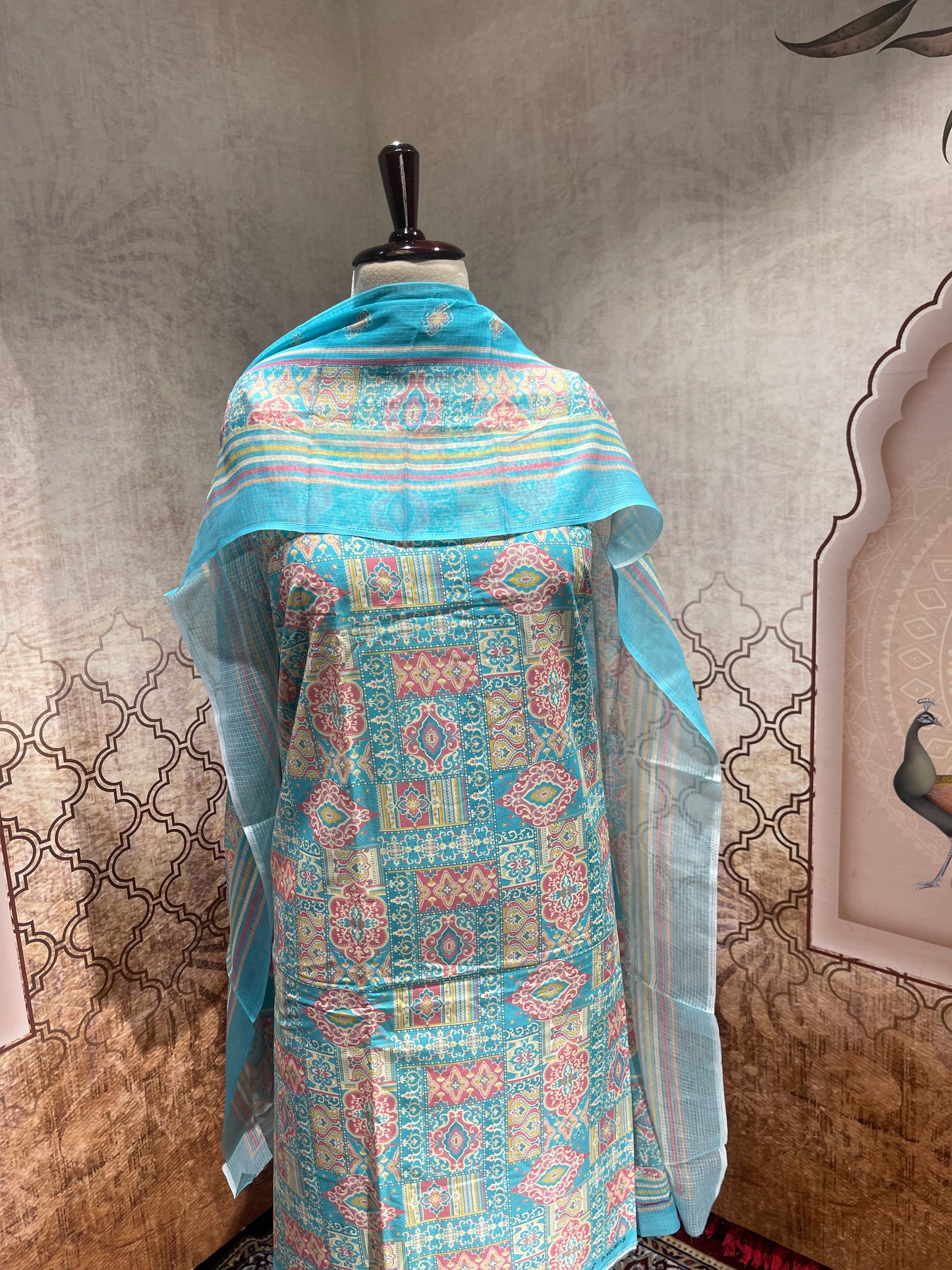 Cotton Suit with Dupatta