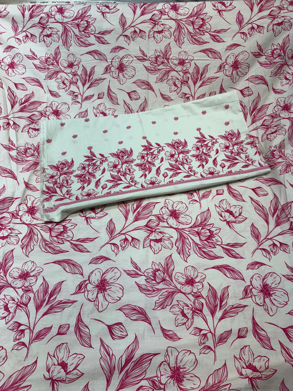 Cotton Print Unstitched Suit