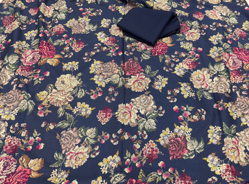 Cotton Print Unstitched Suit