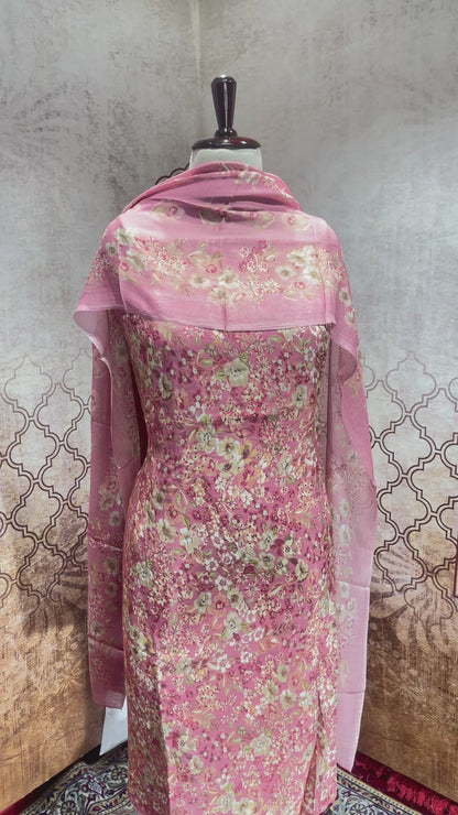Cotton Suit with Dupatta