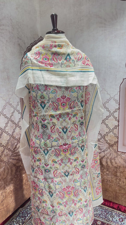 Chinon Chiffon Suit with Dupatta