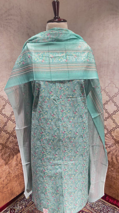 Cotton Suit with Dupatta